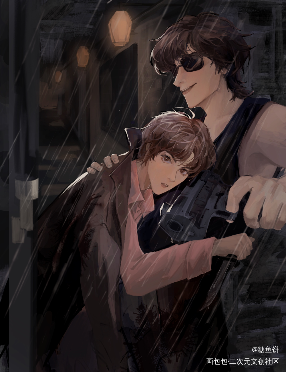 _盗墓笔记黑花绘画作品
