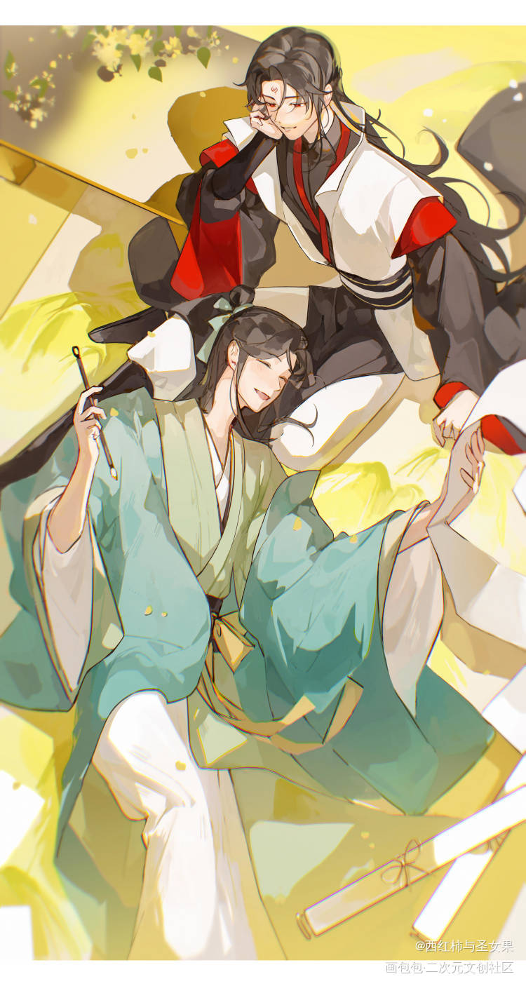 沈老师生日快乐w_人渣反派自救系统绘画作品
