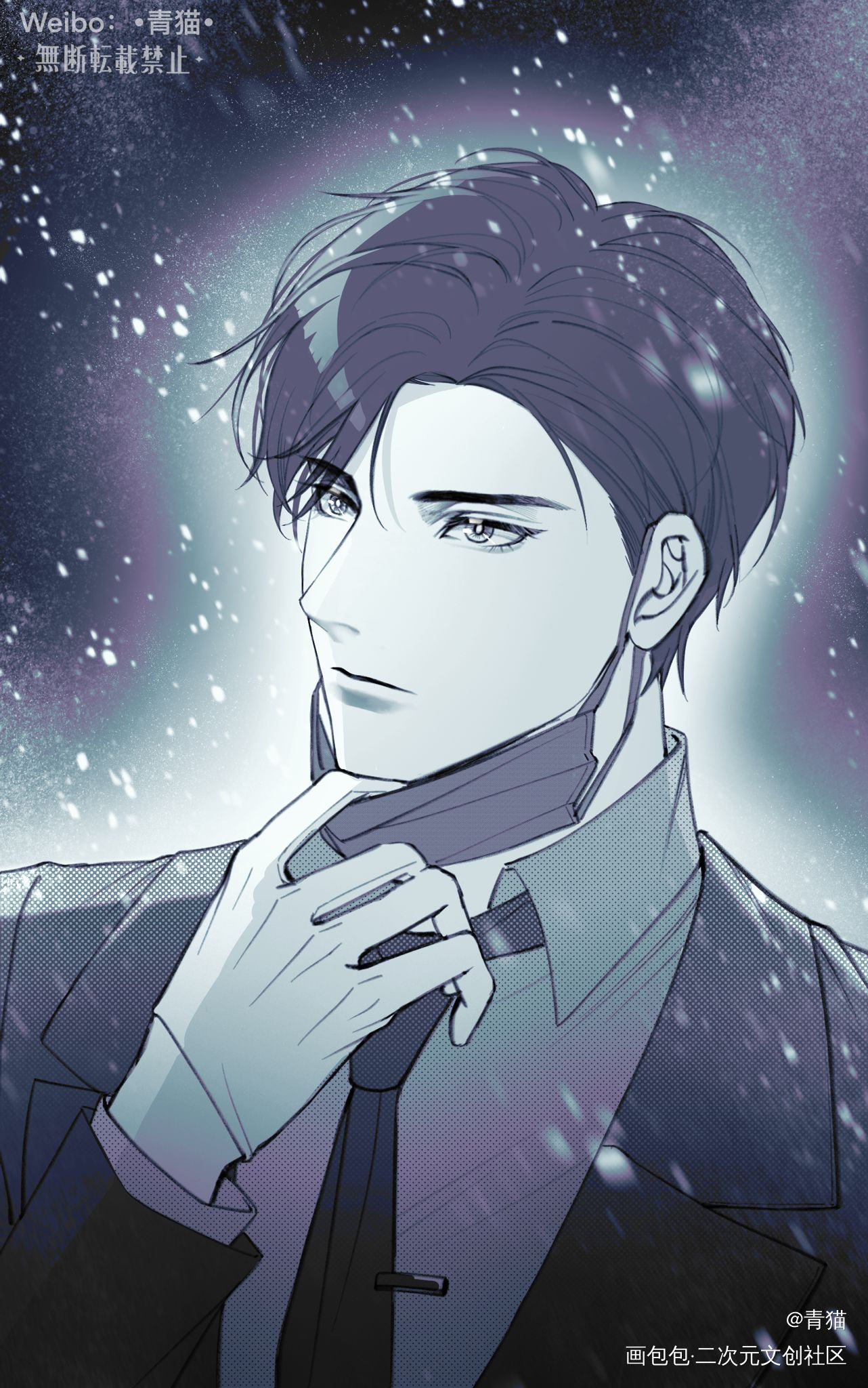宫应弦_火焰戎装188男团宫任宫应弦绘画作品