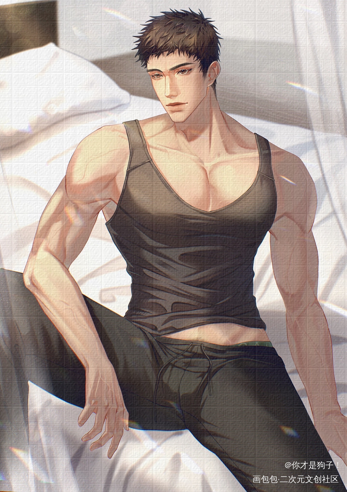 垂涎·丁小伟_老婆孩子热炕头188男团丁小伟绘画作品