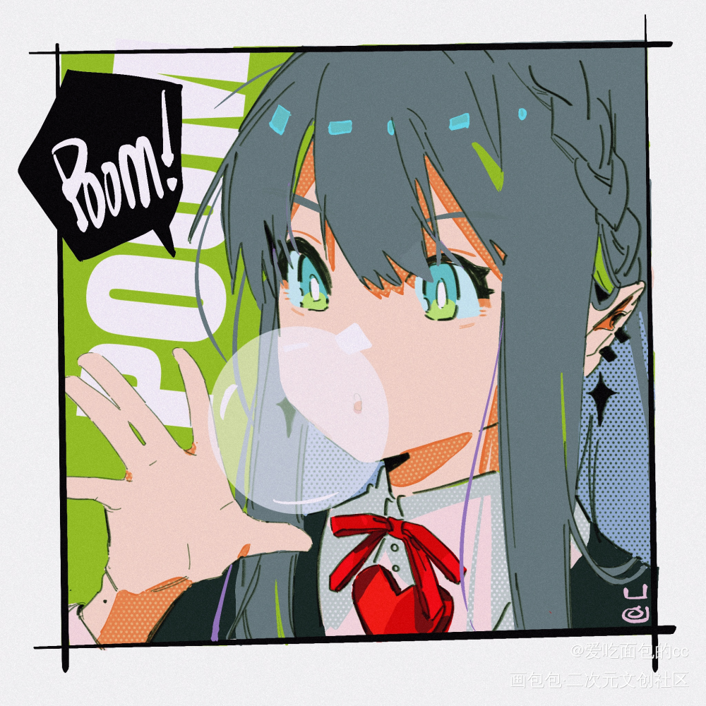 boom_扩列头像插画约稿绘画绘画作品