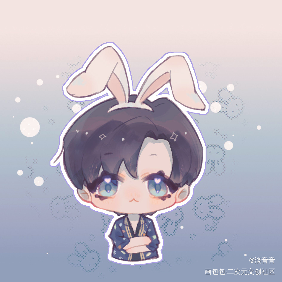 兔兔two🐰_摸鱼页目黑莲莲理枝消失的初恋QQ人道枝骏佑绘画作品