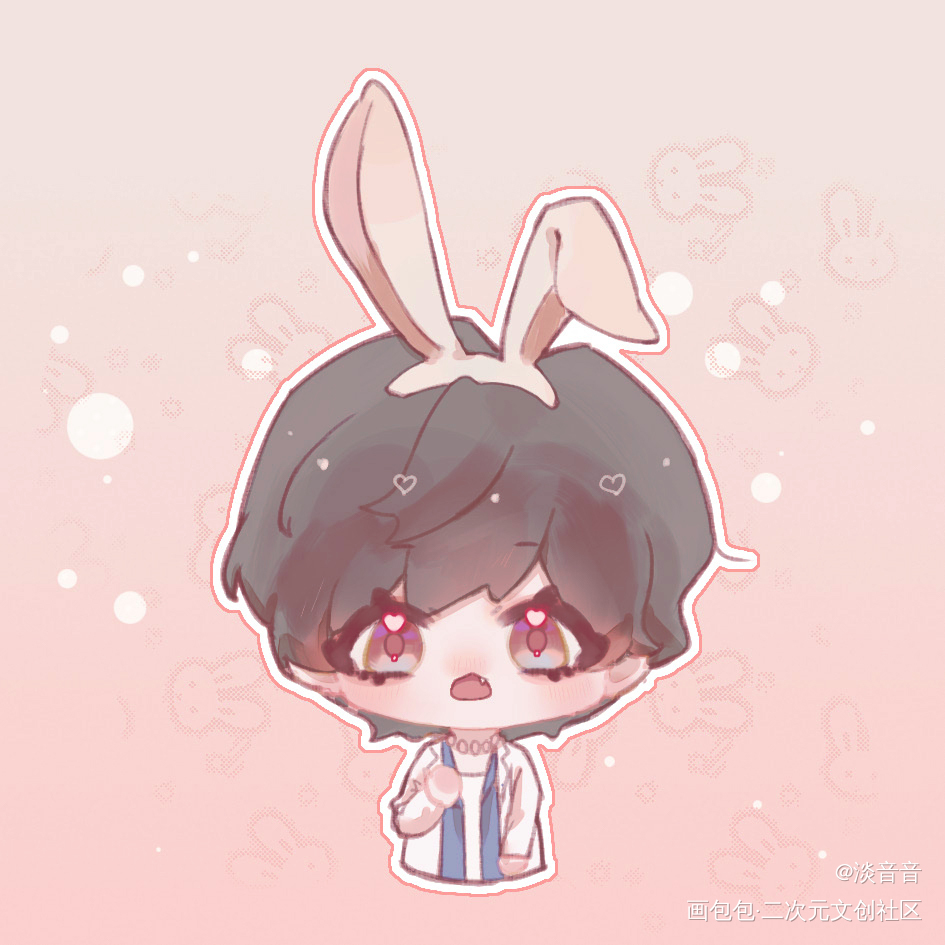 兔兔two🐰_摸鱼页目黑莲莲理枝消失的初恋QQ人道枝骏佑绘画作品