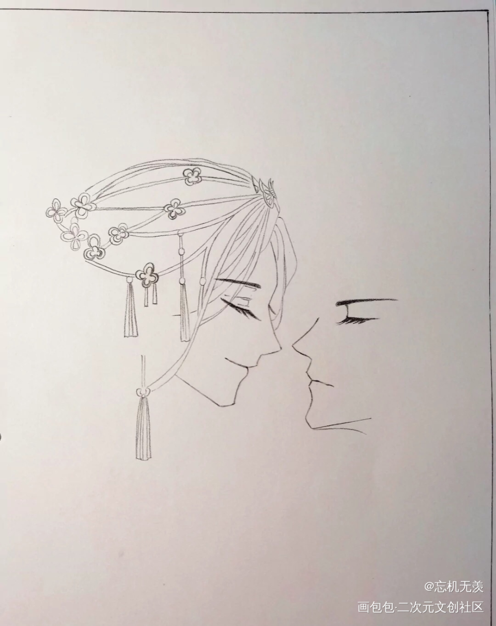 天官赐福的绘画教程_天官赐福铅笔绘画作品