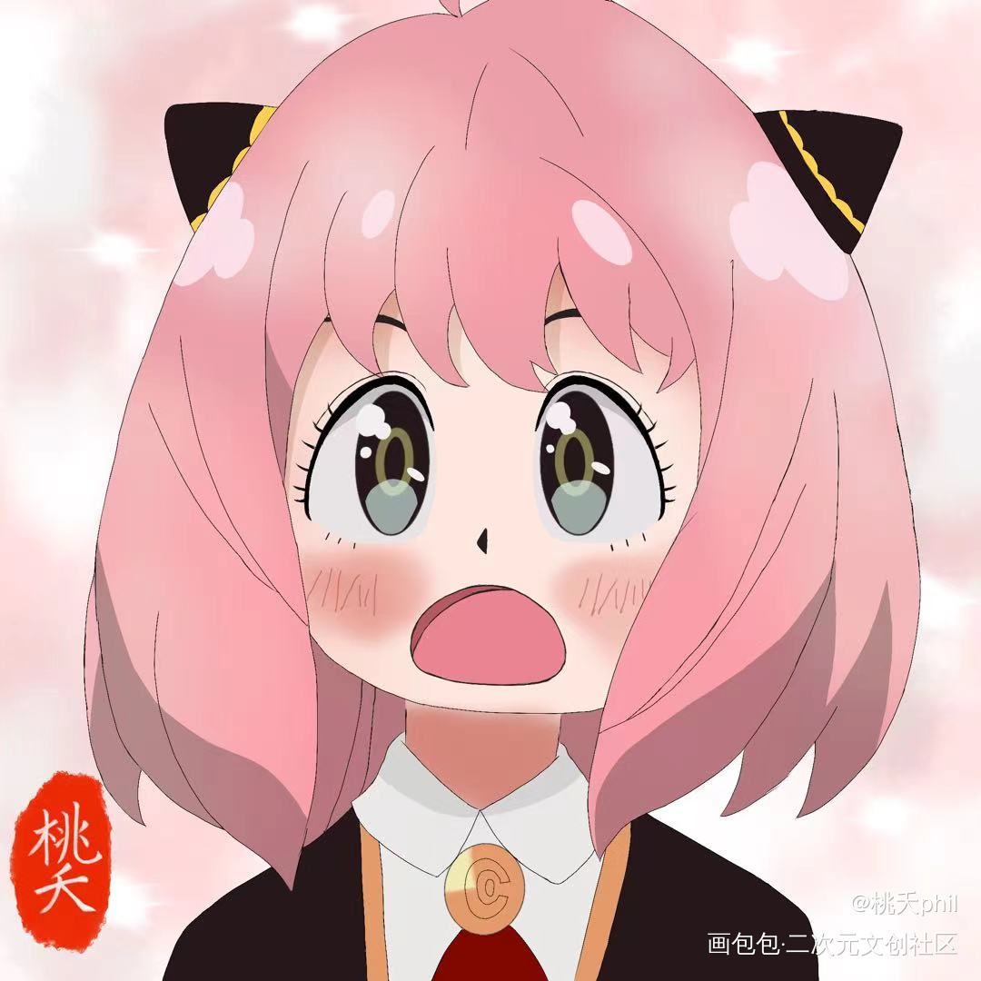 阿尼亚_间谍过家家阿尼亚绘画作品