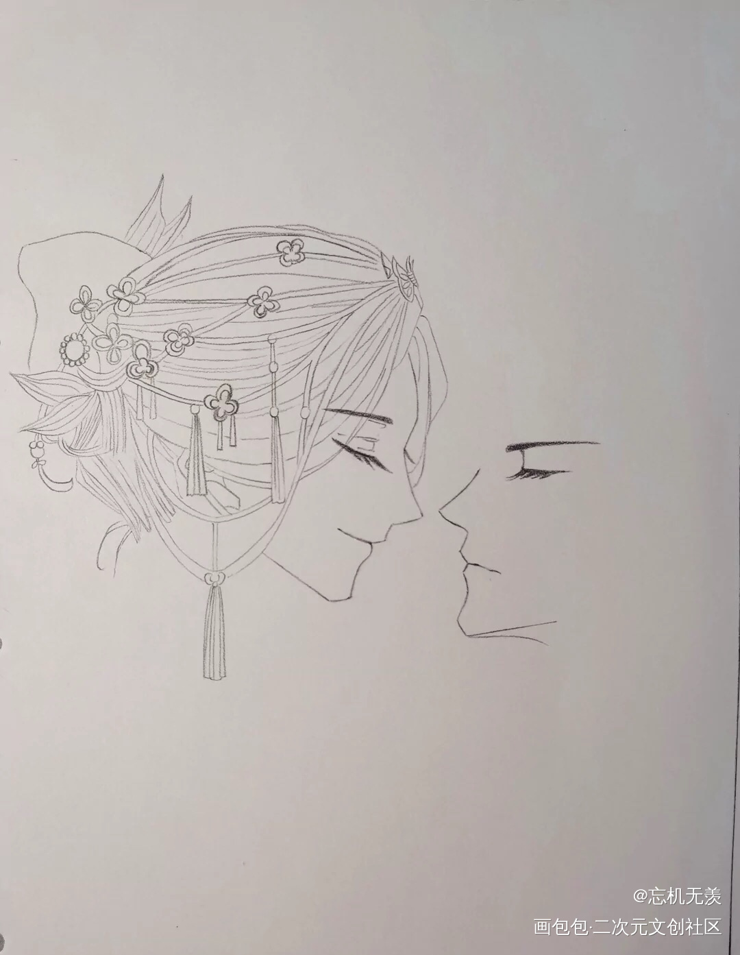 天官赐福的绘画教程_天官赐福绘画作品