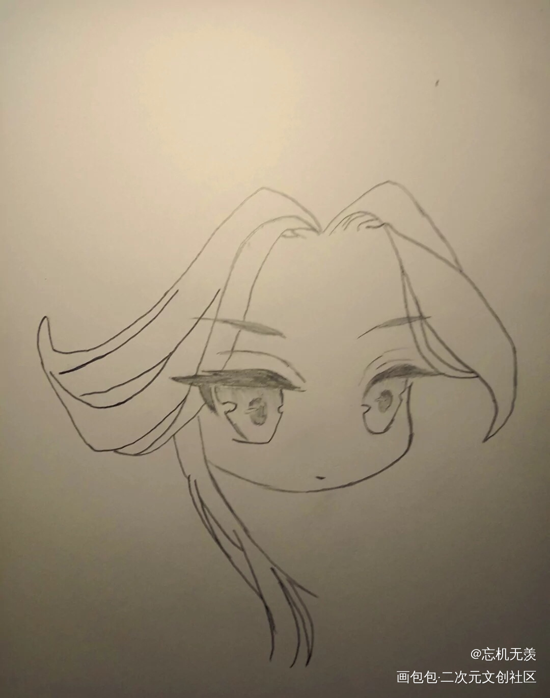 蓝忘机的绘画过程_魔道祖师绘画作品