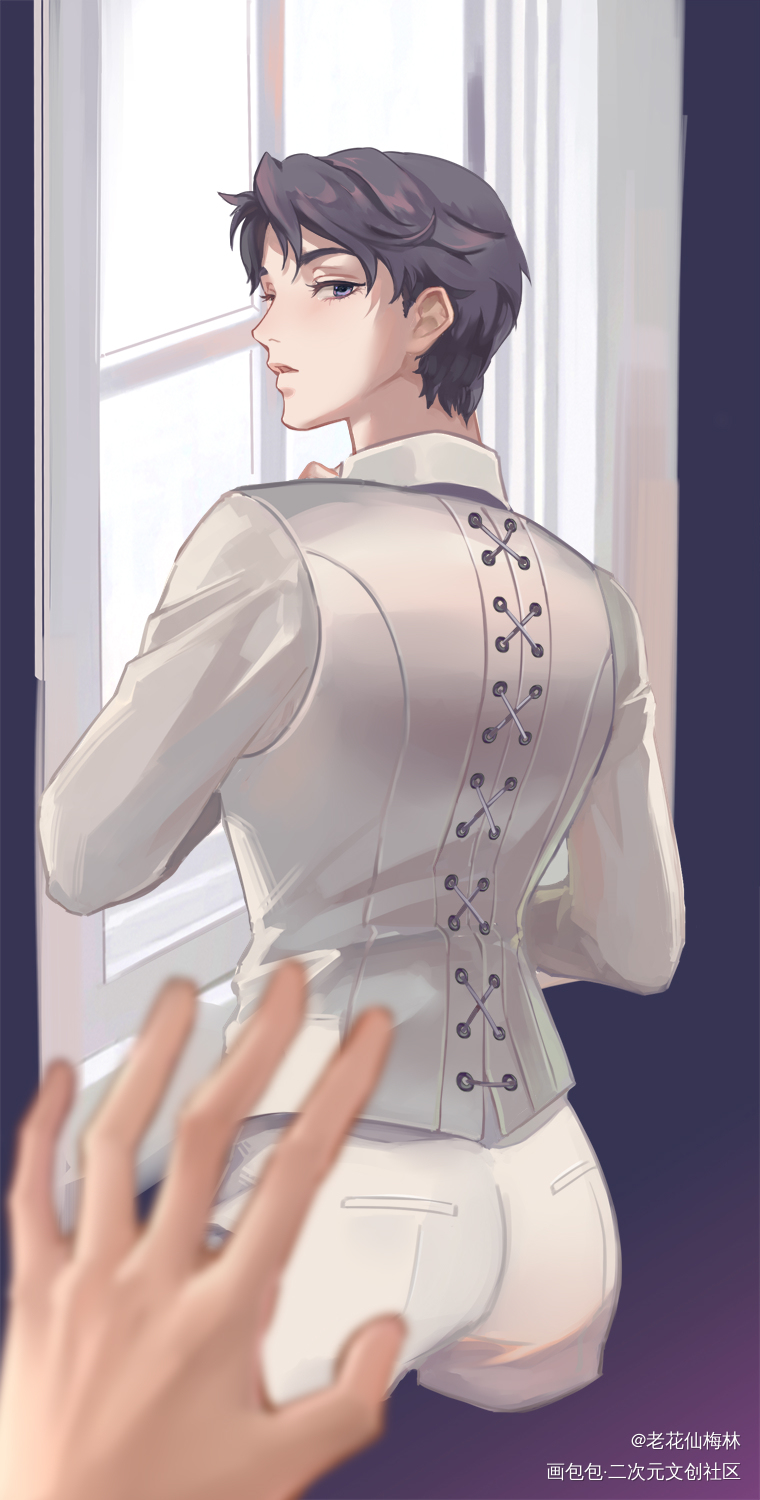 0927黎朔生日快乐_谁把谁当真188男团妹叔黎朔板绘涂绘画作品