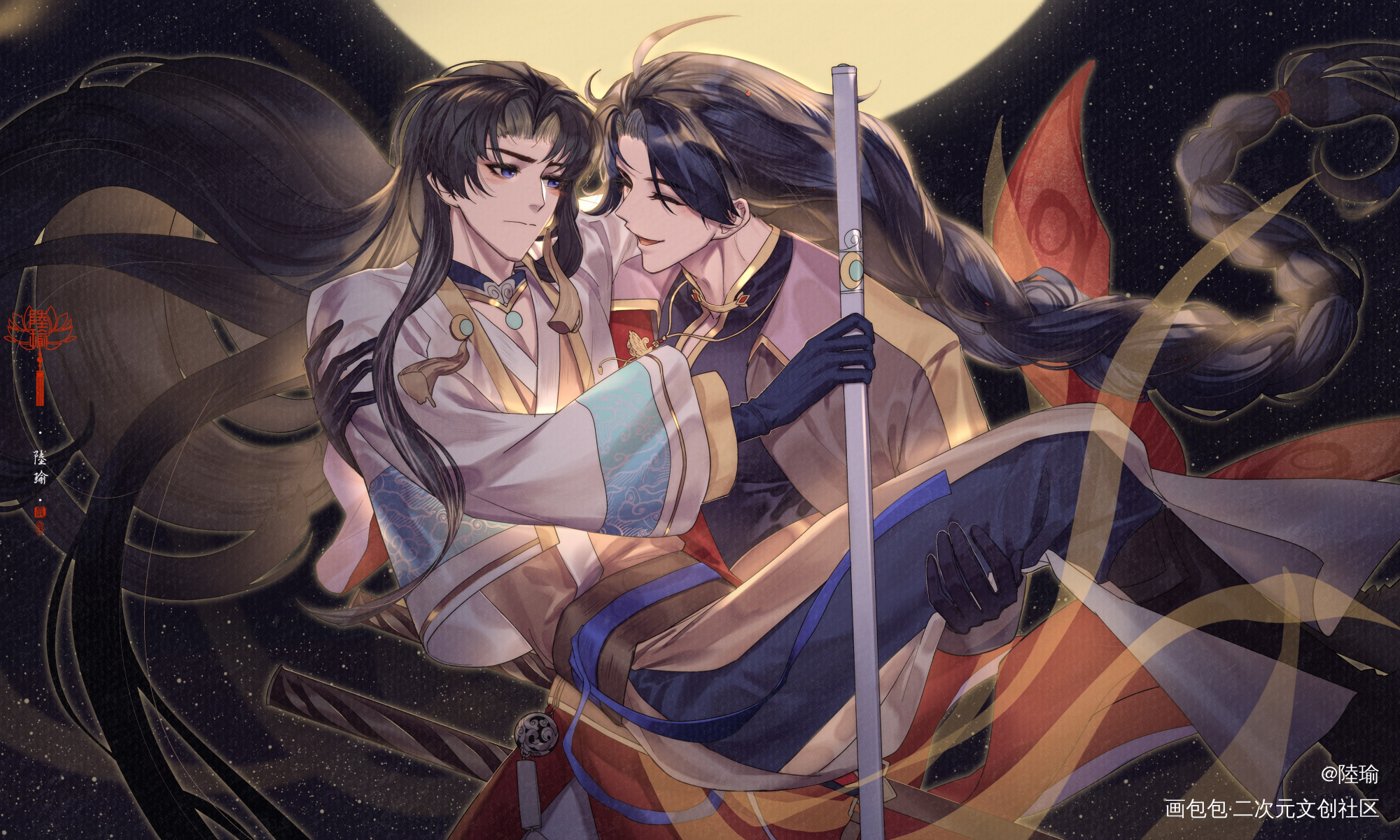 _谁把谁当真妹叔绘画作品