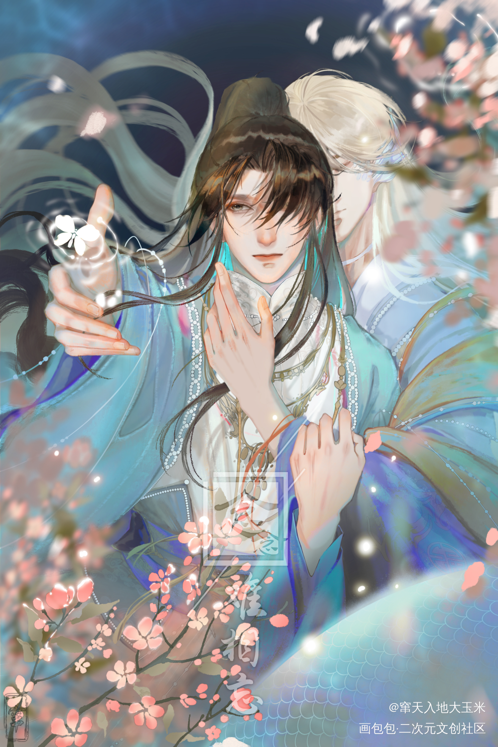 黎叔叔生日快乐_谁把谁当真188男团赵锦辛黎朔黎朔绘画作品