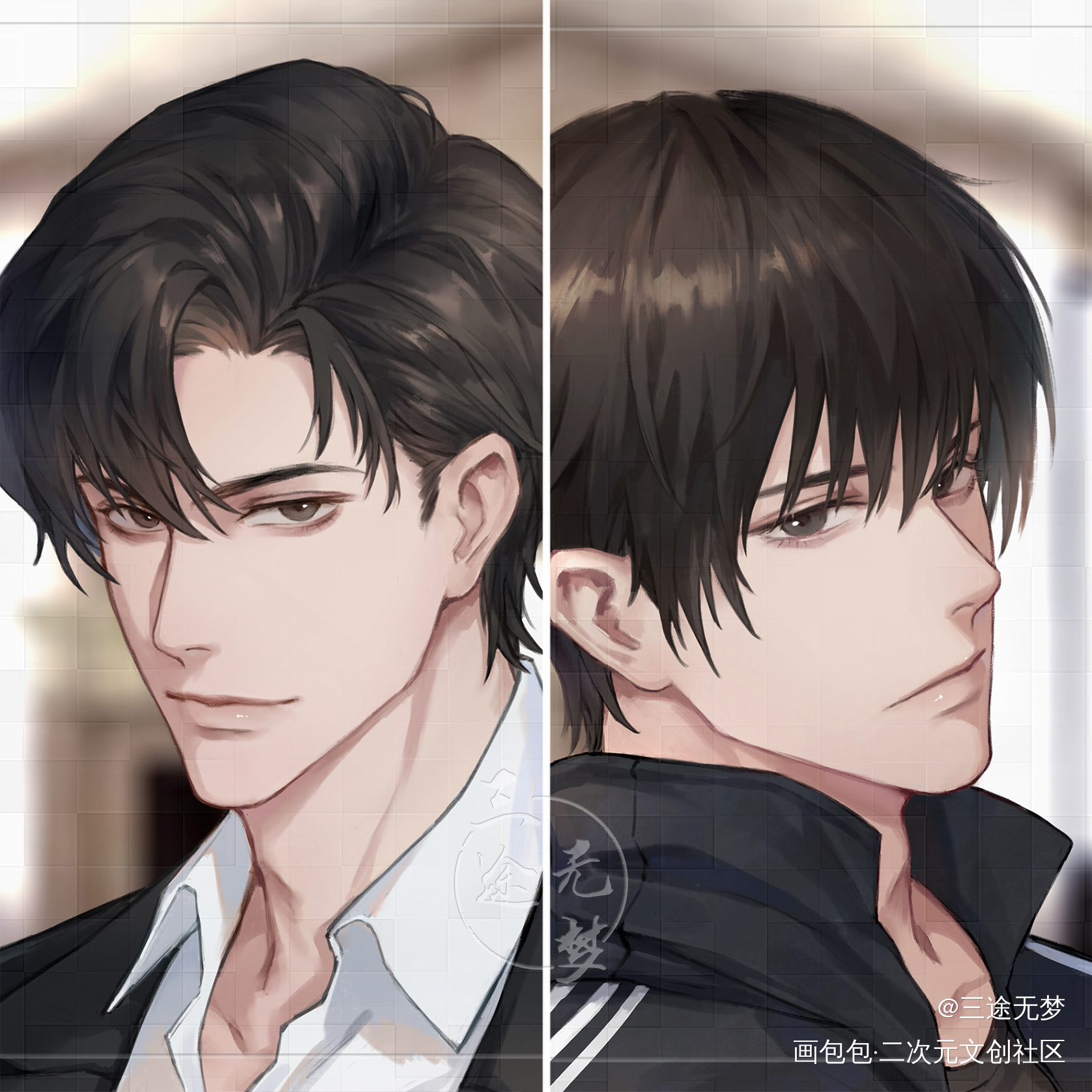 李玉x简隋英_你却爱着一个傻逼188男团李玉简隋英头像约稿绘画绘画作品