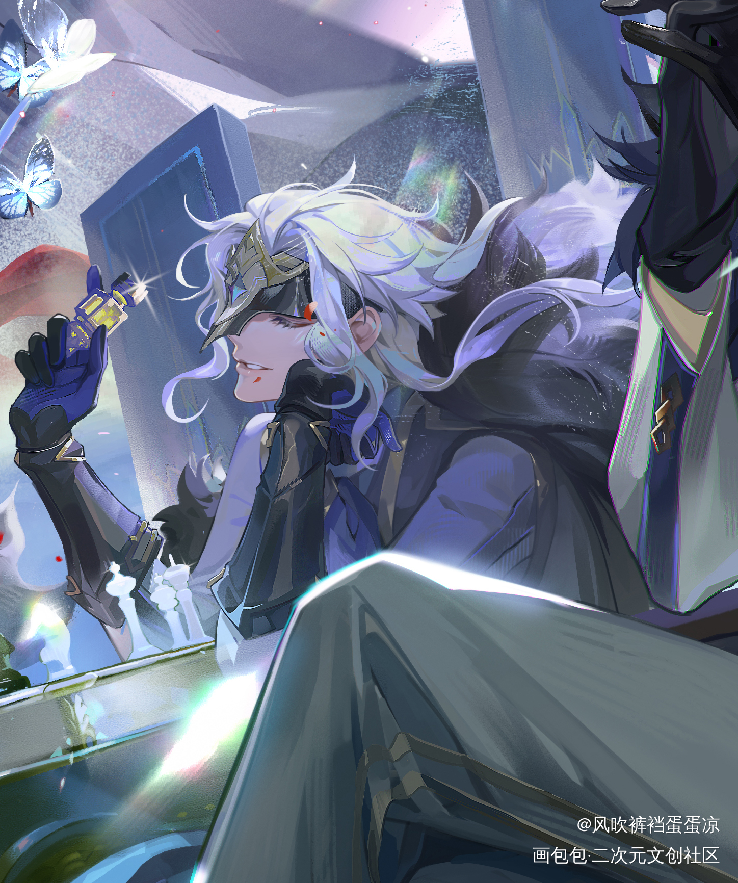 玩弄于股掌之间_原神愚人众绘画作品