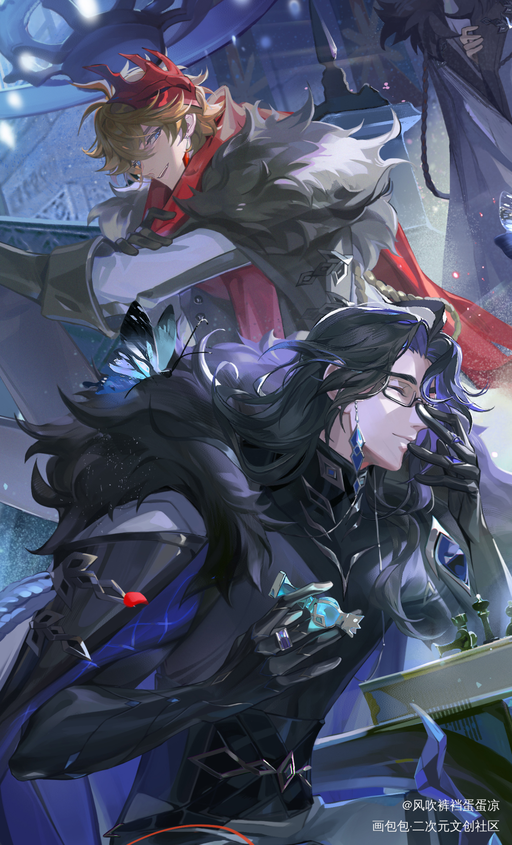 玩弄于股掌之间_原神愚人众绘画作品