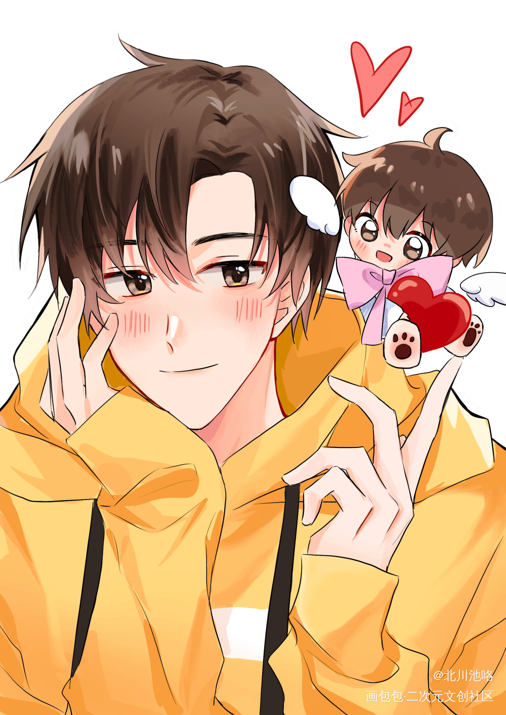 🥰_某某添望板绘涂绘画作品