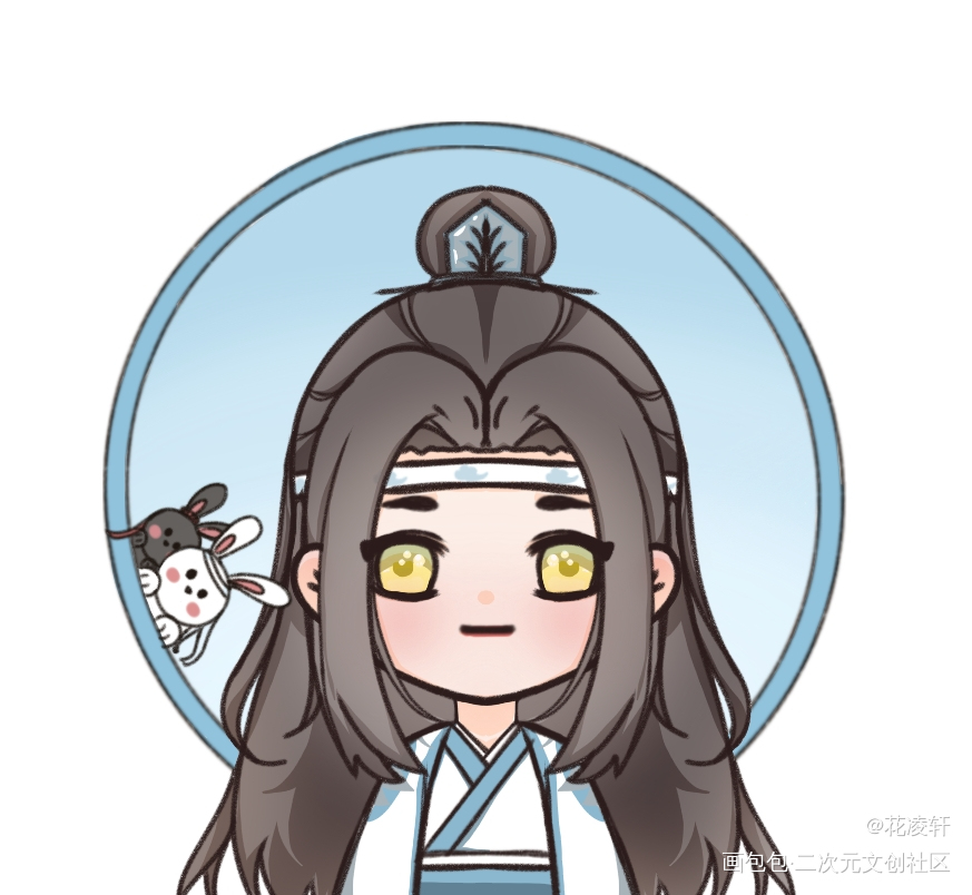 _魔道祖师忘羡蓝忘机绘画作品