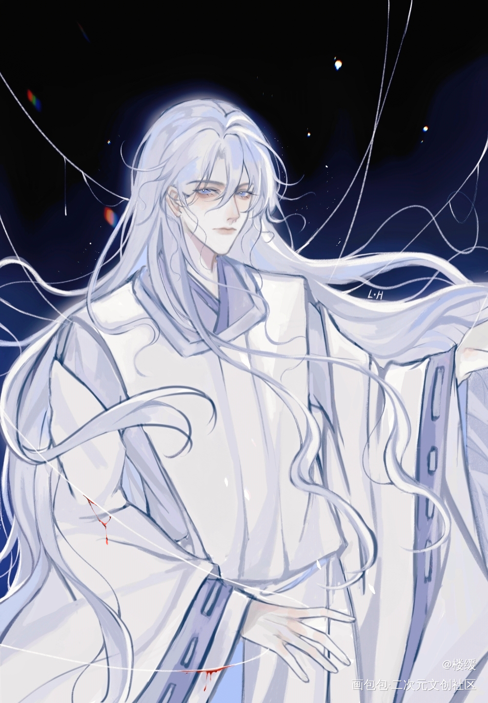 陨落的旧邪神—谢塔_我在惊悚游戏里封神谢塔绘画作品