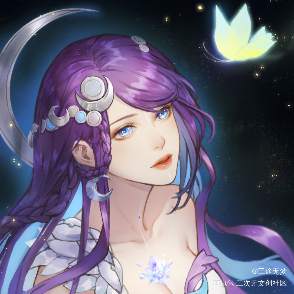 王者荣耀-海月_王者荣耀同人海月壁纸绘画绘画作品