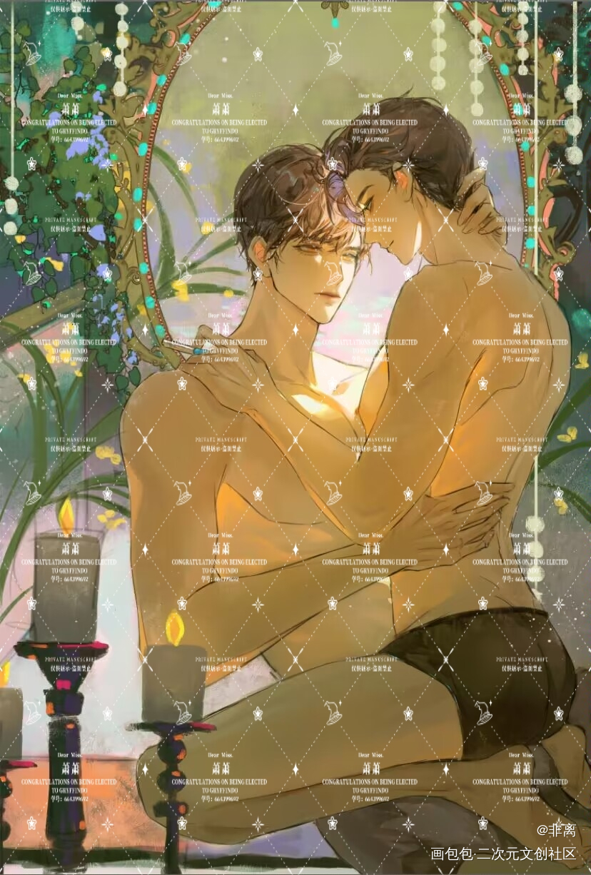 李简欲的另一个版本_你却爱着一个傻逼188男团李简绘画作品