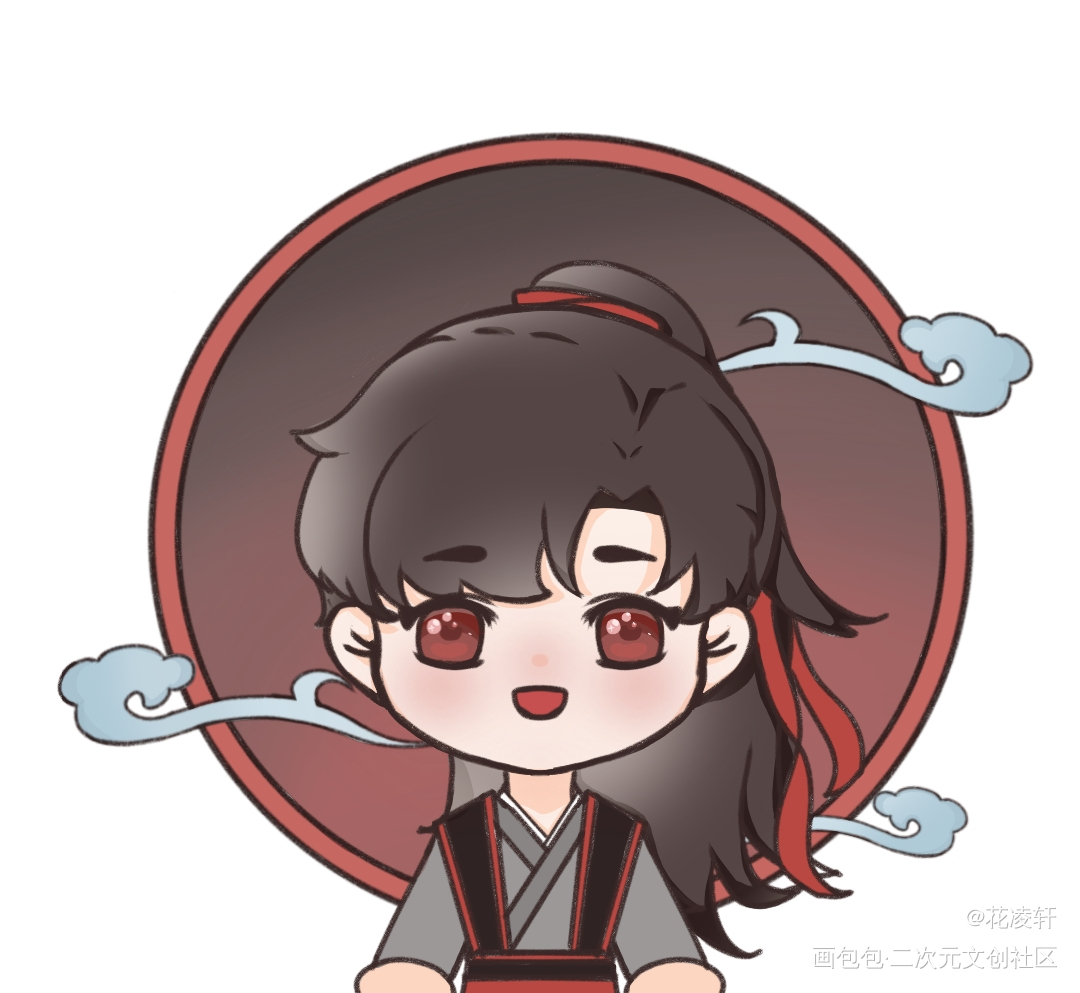 _魔道祖师忘羡魏无羡绘画作品