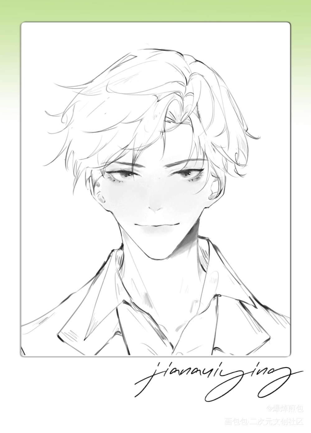 李简拍立得_188男团李简绘画作品