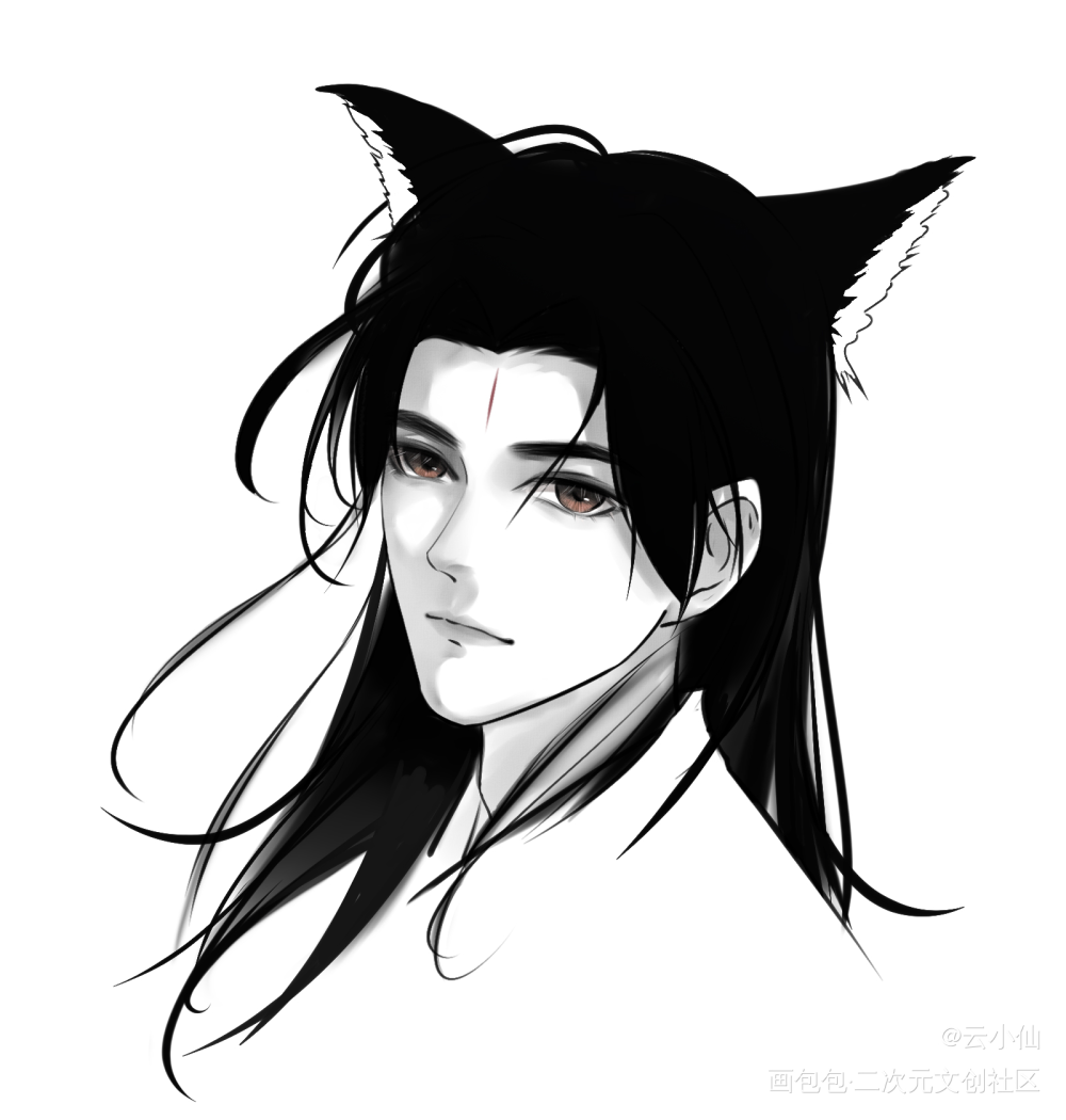 _新神榜杨戬绘画作品
