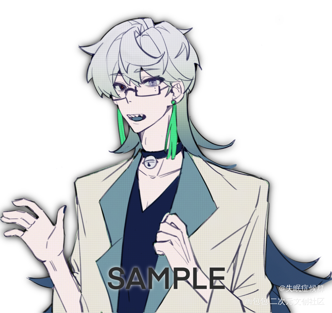 腿_板绘涂付费委托绘画作品