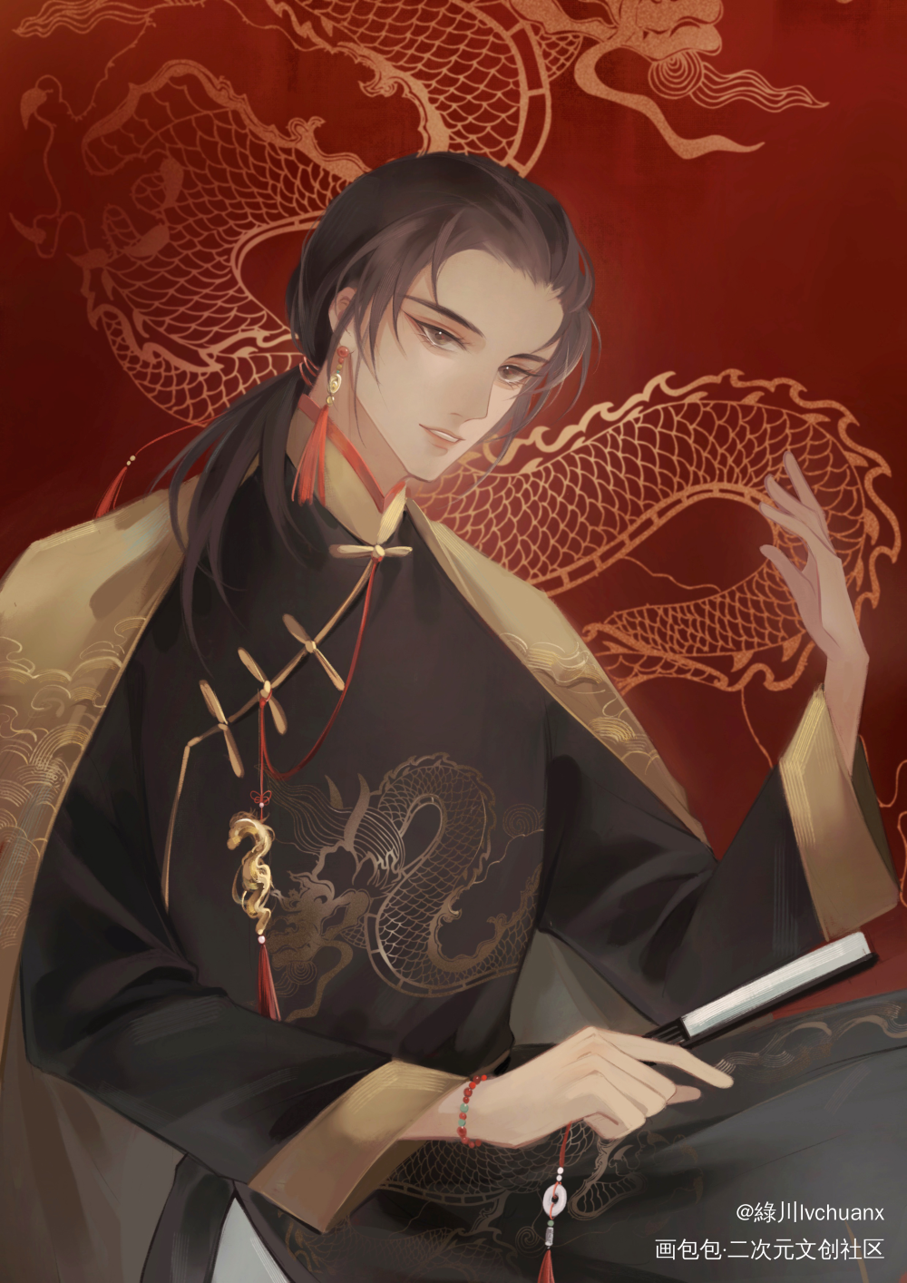 王耀  诞辰_黑塔利亚王耀同人绘画作品
