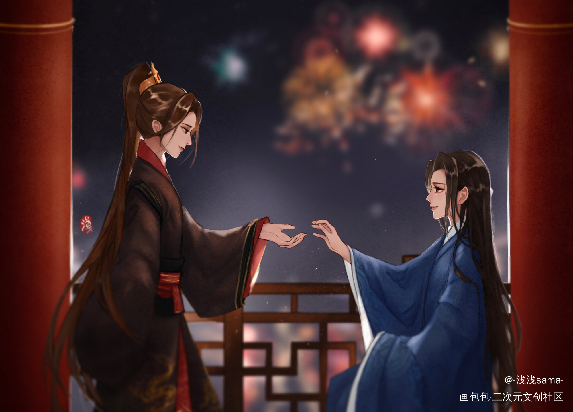 河清海晏_杀破狼长顾长庚顾昀priest绘画作品