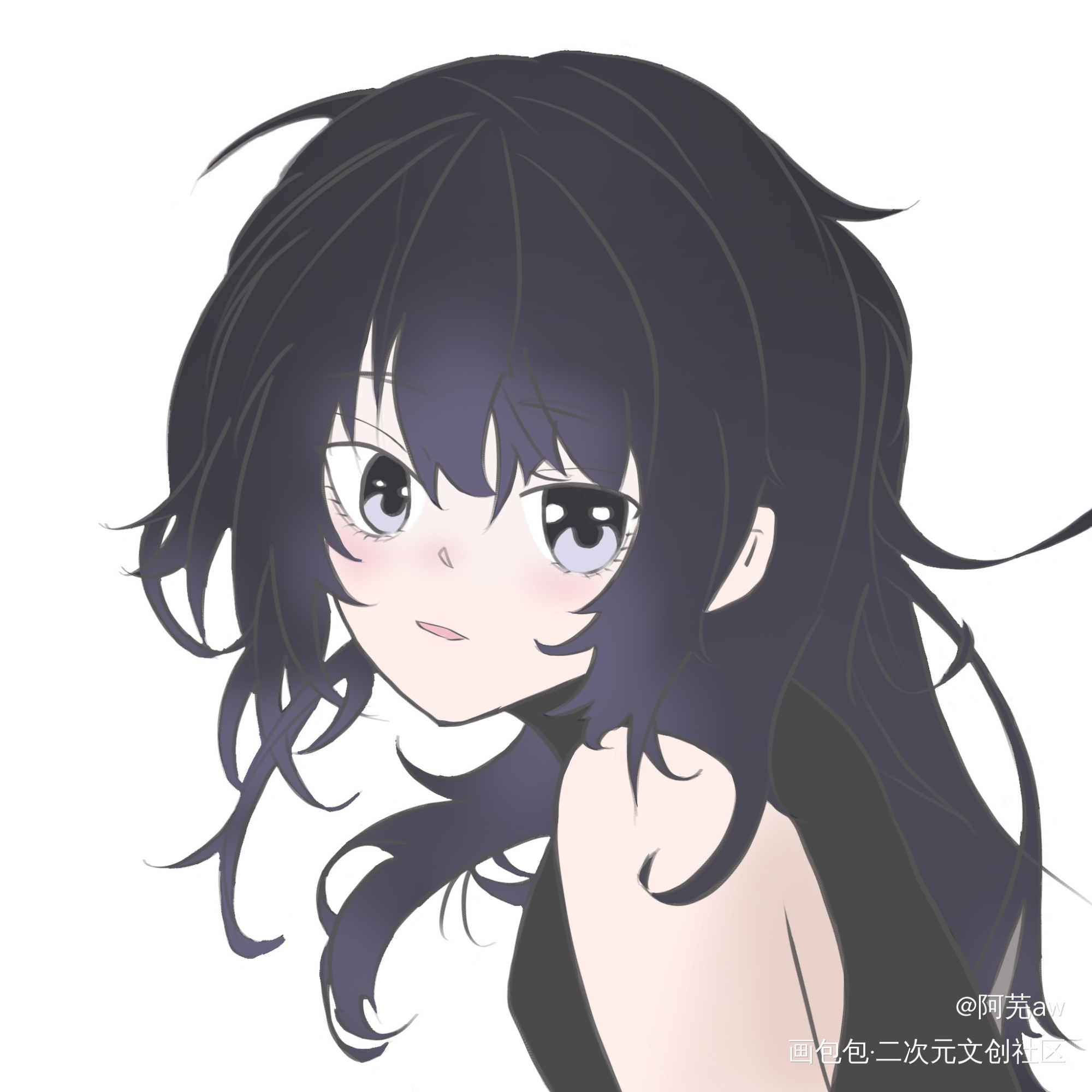 麻衣学姐_樱岛麻衣绘画作品
