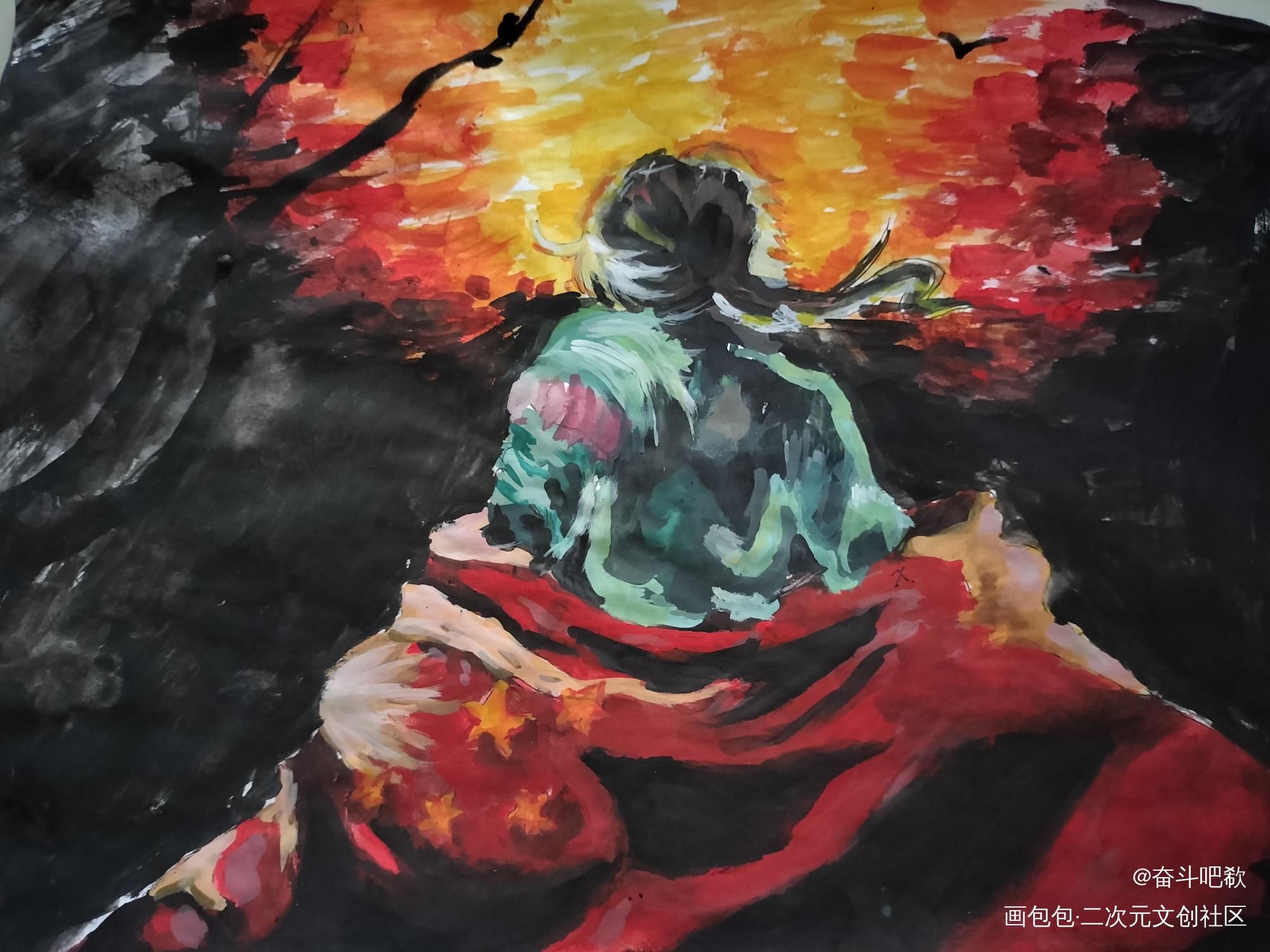 x_摸鱼页绘画作品