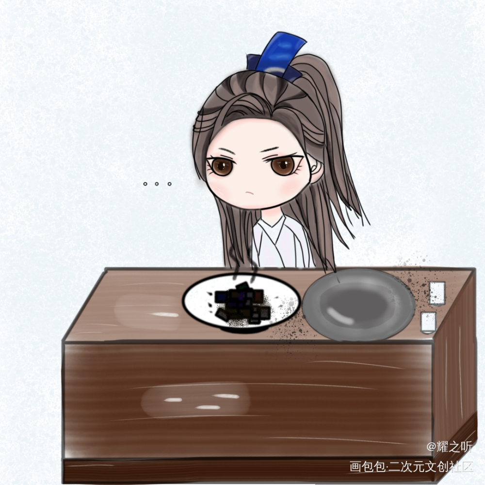 楚宗师和他的豆腐_二哈和他的白猫师尊楚晚宁绘画作品