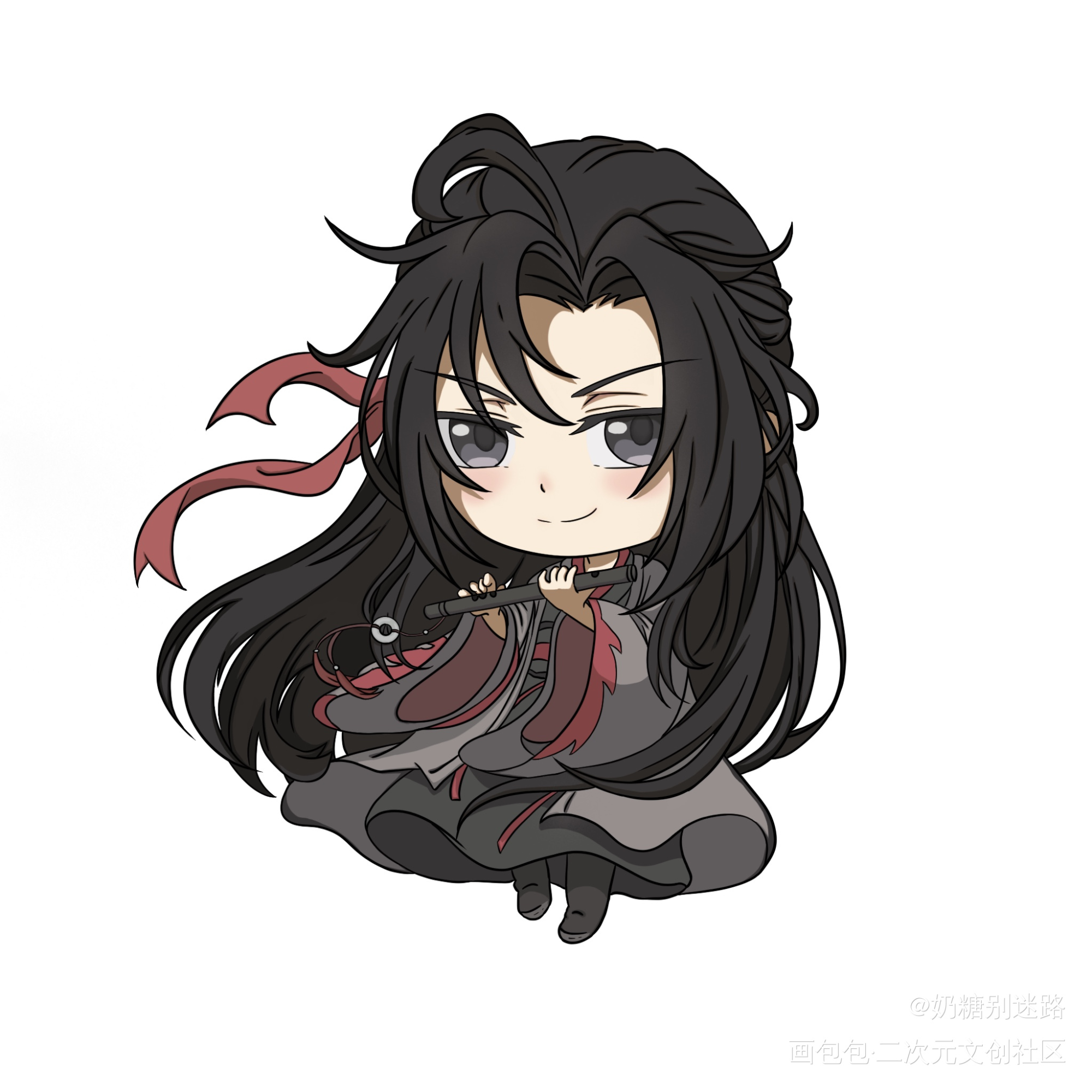 自己动手丰衣足食_魔道祖师忘羡绘画作品