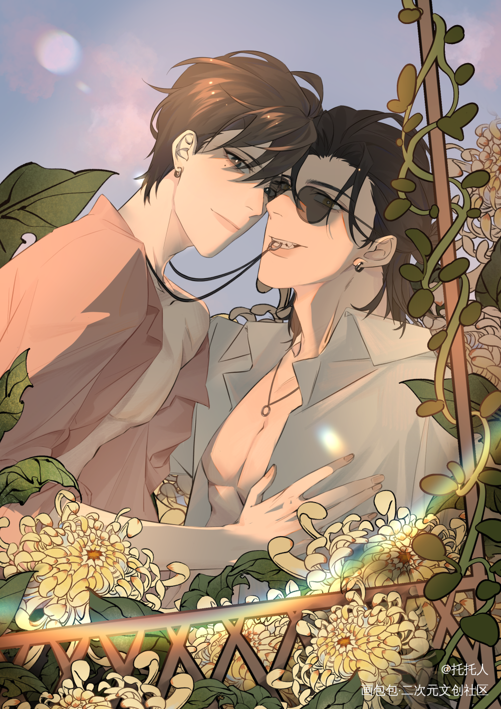 雨臣生日快乐_盗墓笔记黑花绘画作品
