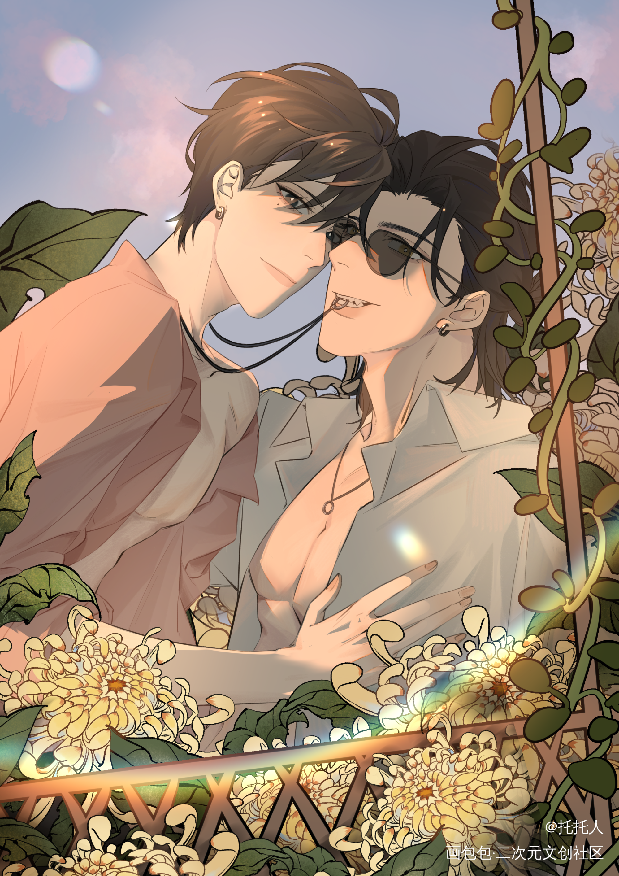 雨臣生日快乐_盗墓笔记黑花绘画作品