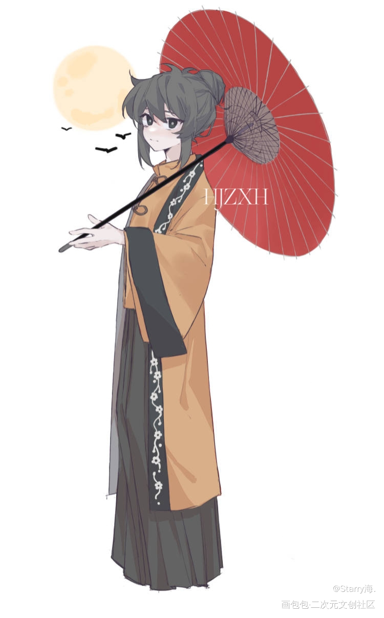 虞星河_穿成高危职业之师尊绘画作品