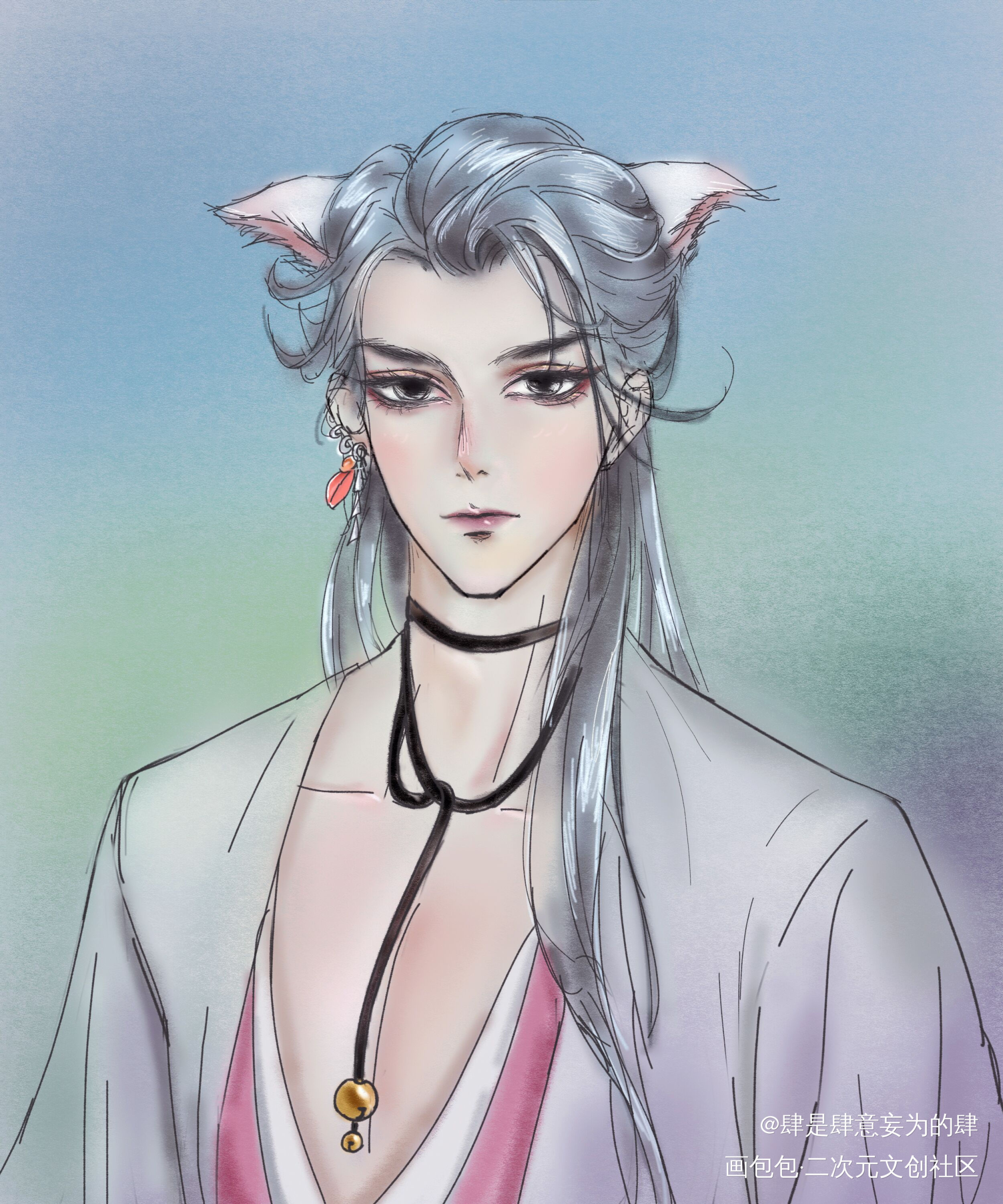 一张摸鱼_天涯明月刀手游古风求约稿接稿绘画绘画作品