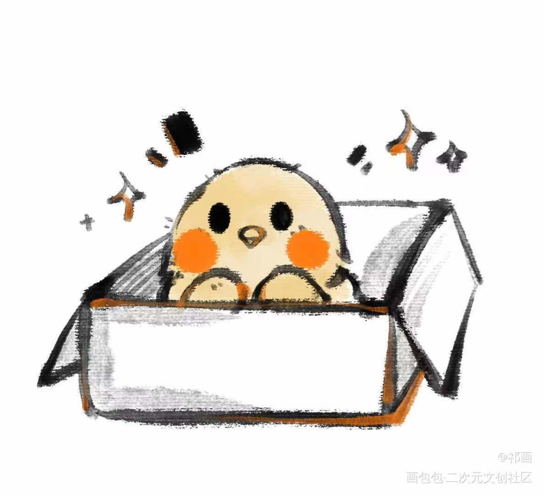 百里小鸡_渡厄绘画作品