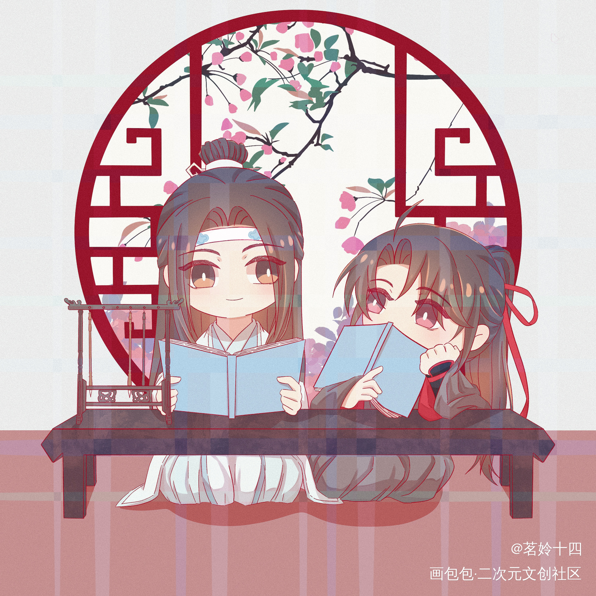 别人约的十二时辰_魔道祖师Q版我要上首推绘画作品
