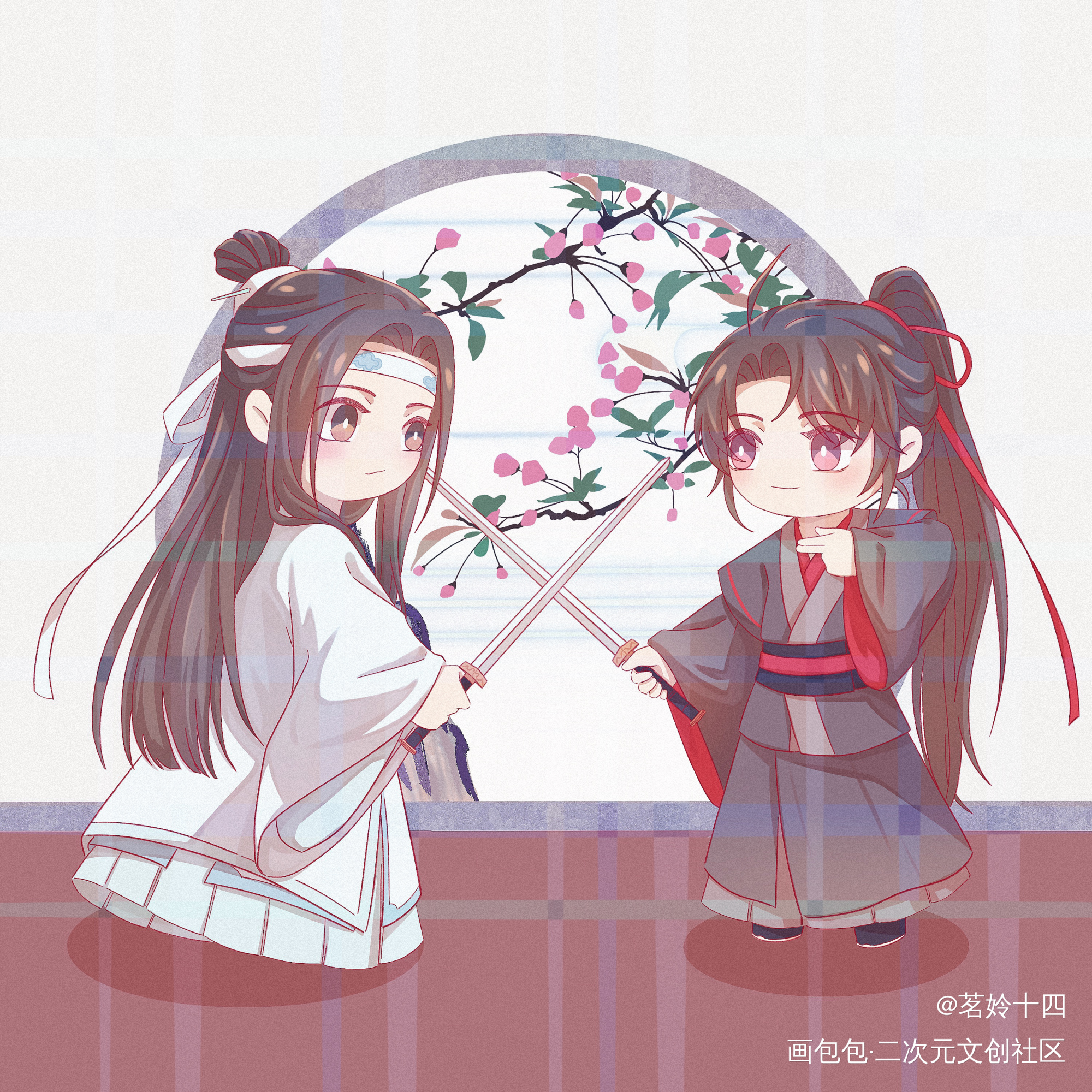 别人约的十二时辰_魔道祖师Q版我要上首推绘画作品