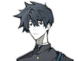 之前画的影山律_绘画作品