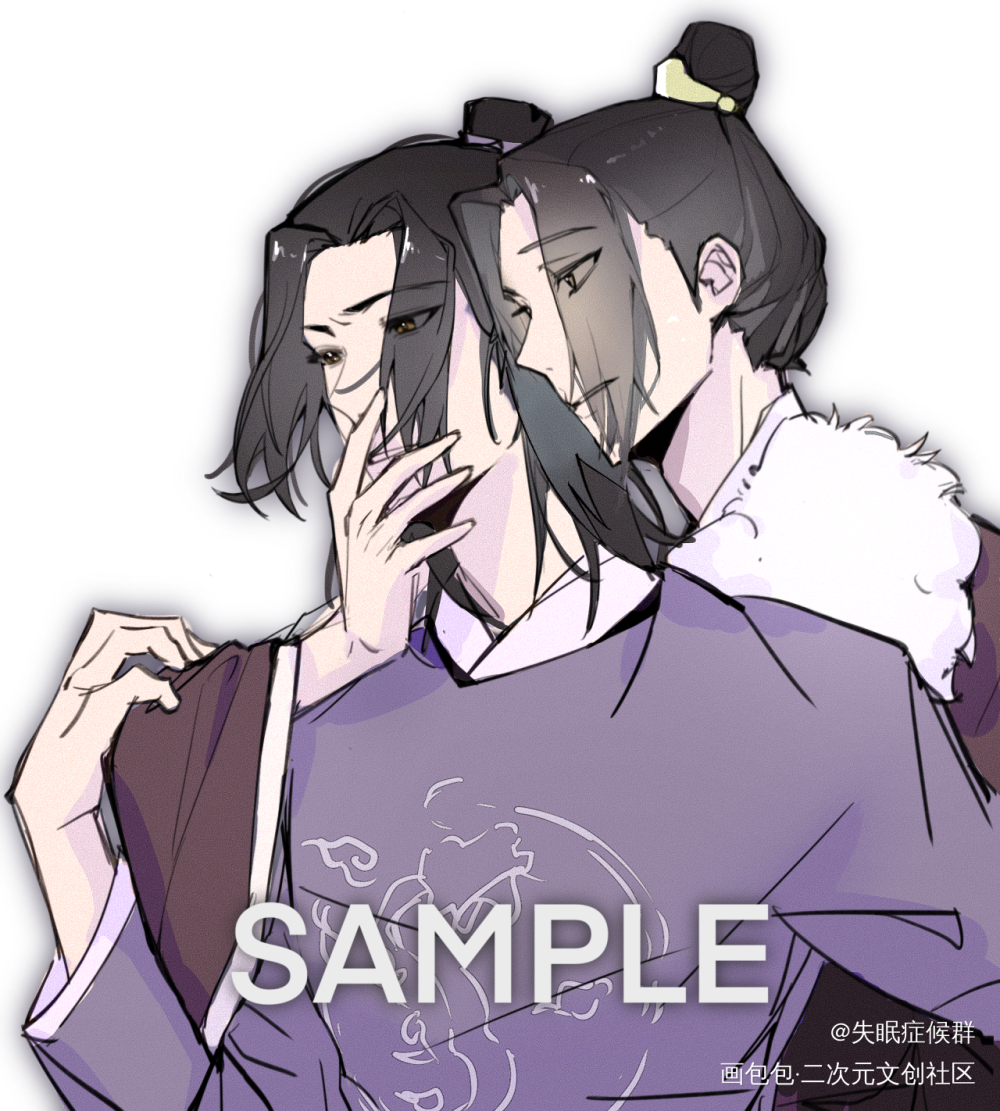 我想丝滑过稿…_板绘涂板绘绘画作品
