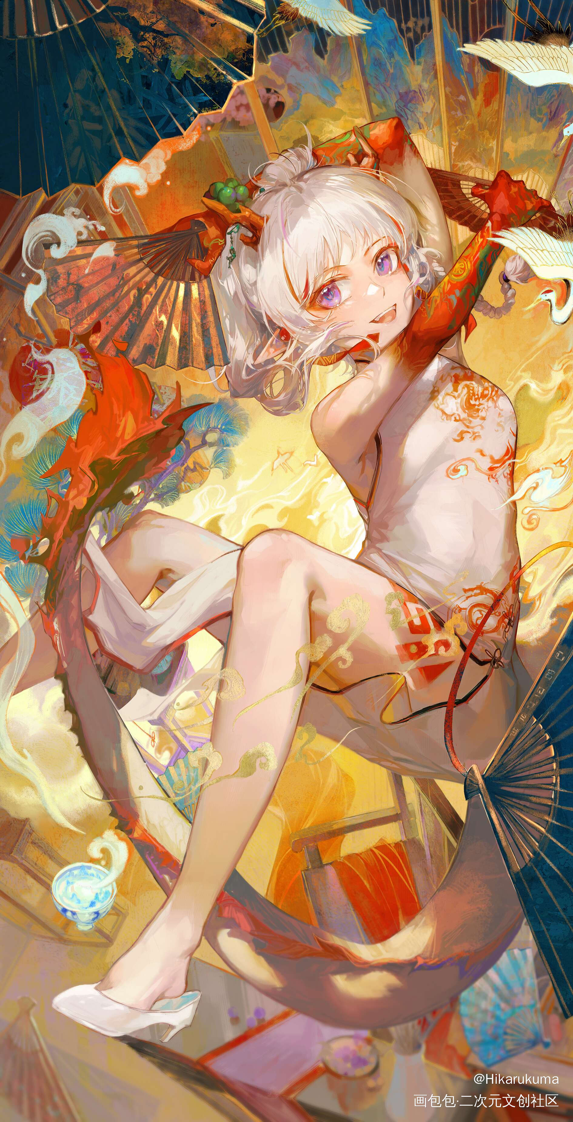 季节.Solar term_明日方舟夕年板绘涂arknights令绘画作品