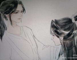 同框_绘画作品