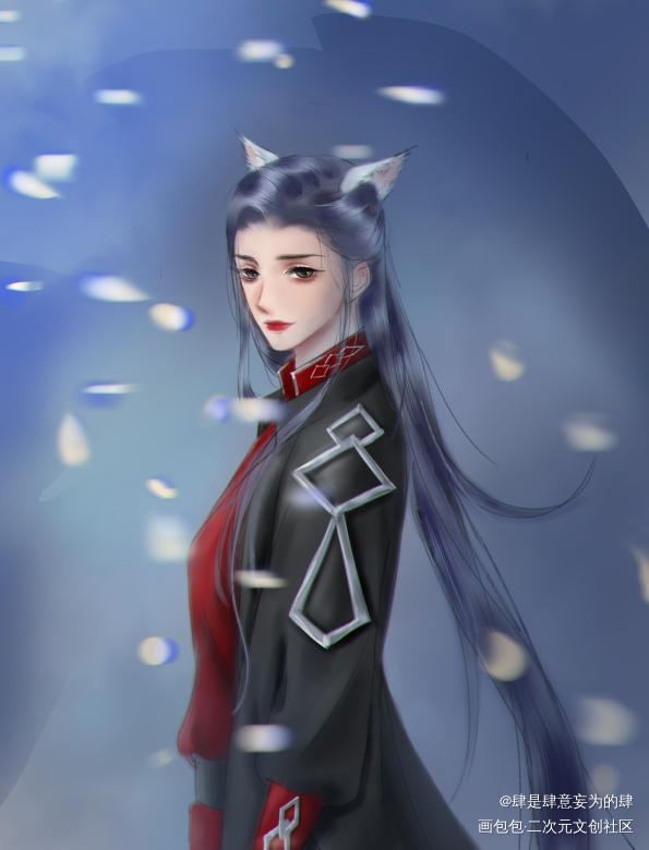 很久没画女生了_古风接稿绘画绘画作品