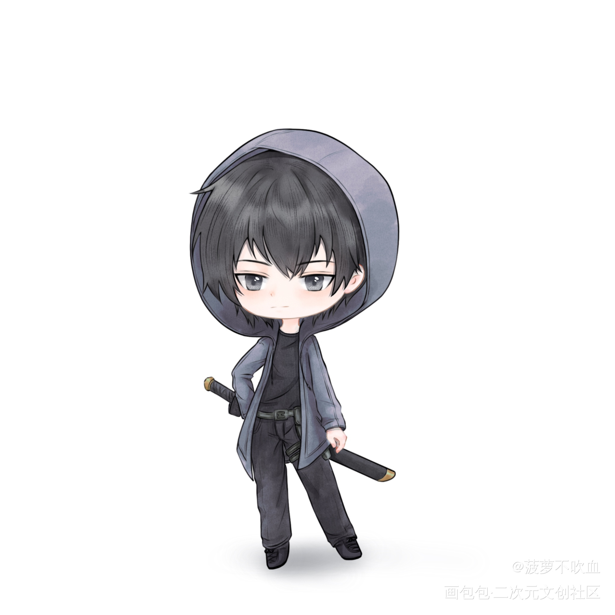 _盗墓笔记约稿绘画作品
