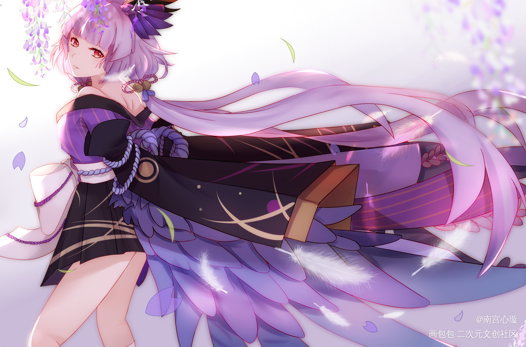 之前摸的以津真天觉醒_阴阳师绘画作品