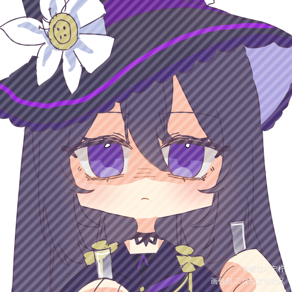 小女巫_我在惊悚游戏里封神刘佳仪绘画作品