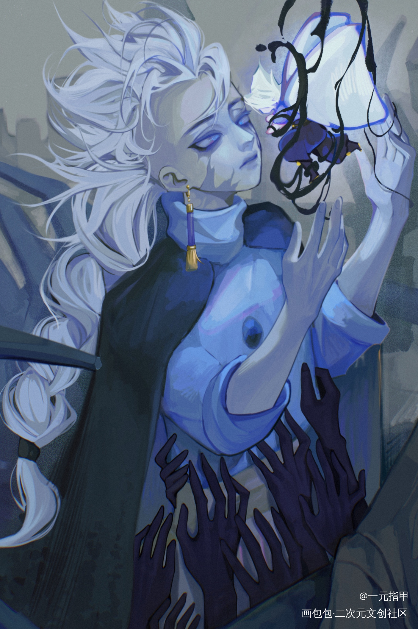 我的光_龙卡绘画作品