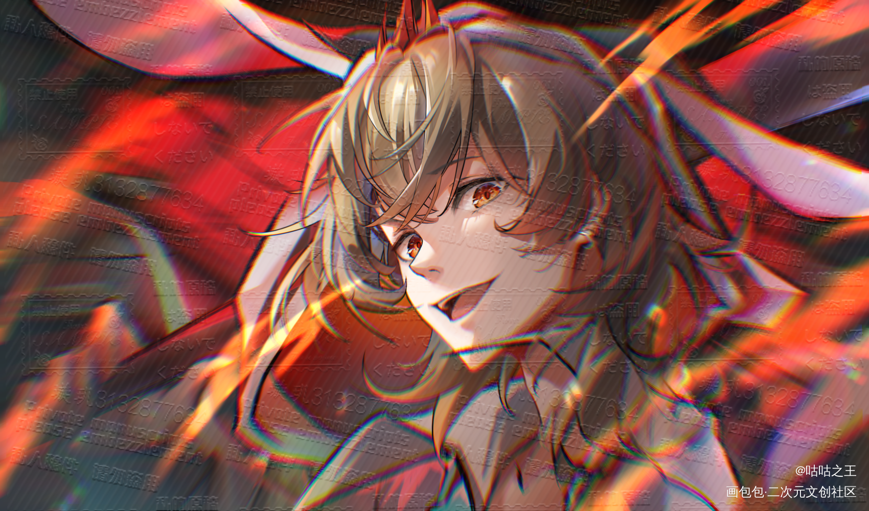 搬砖_头像插画绘画作品