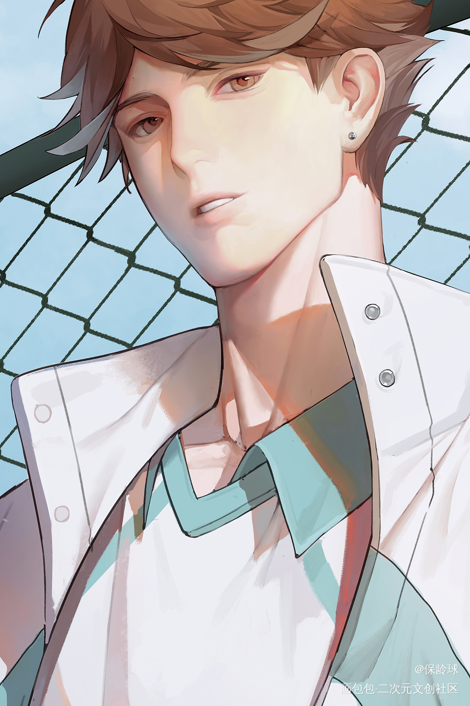 及川彻_排球少年及川彻绘画作品